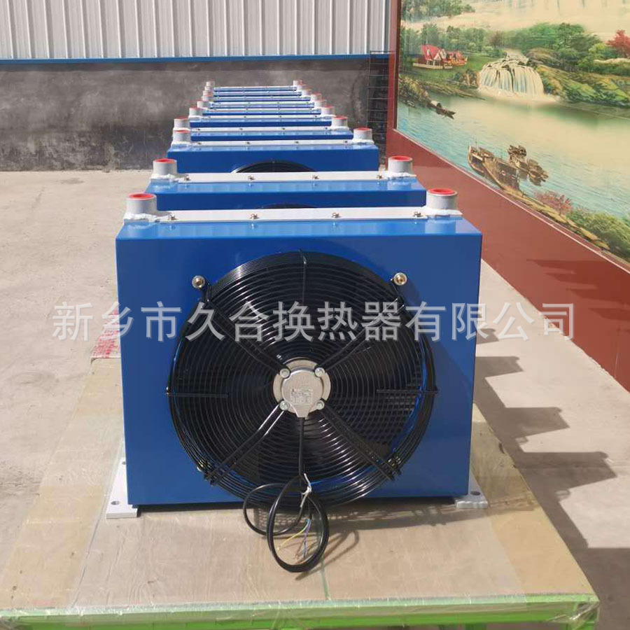 河南厂家直销喷浆台车液压油冷却器 液压油散热器 换热器