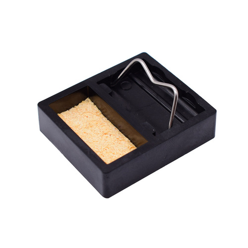 Small square soldering iron stand, bakelite simple soldering iron stand, package delivery, small soldering iron stand, foreign trade selected soldering iron stand