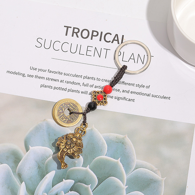 代发五帝钱钥匙扣,纯铜钥匙扣,五帝钱葫芦钥匙扣,纯铜葫芦