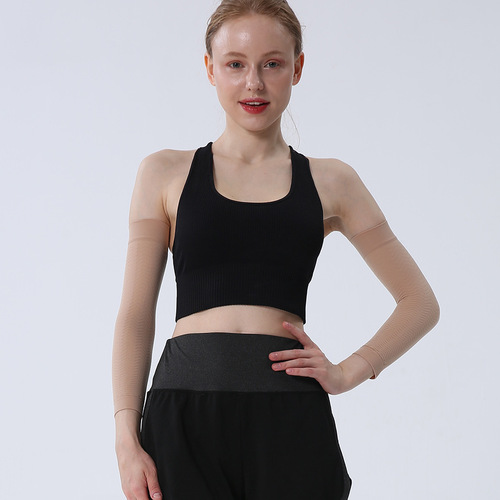 Cross-border supply 420D Slim Arm Sleeves Shaping Slim Calf Socks Sleeves Slim Arm Sleeves Pressure Thin Breathable Wholesale