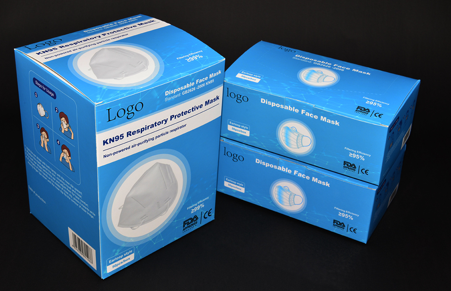 定做一次性50枚只三层口罩包装彩盒定制.jpg
