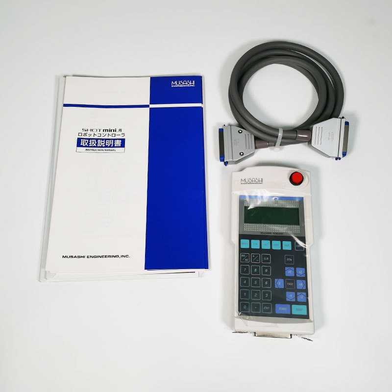 全新MUSASHI点胶机SHOT小型桌面式3轴机器人手柄 TP-01