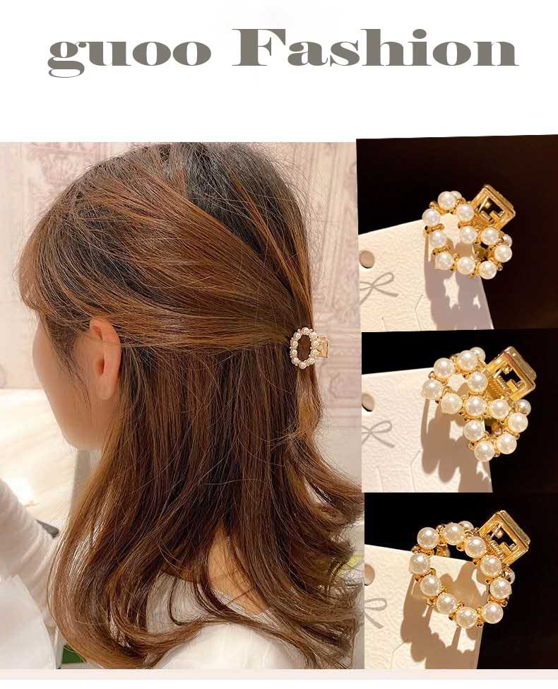 Korean girl rhinestone hair clip, new pe...