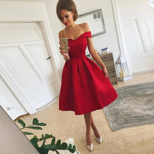 欧美网红同款红色礼服连衣裙2022新款夏季修身性感抹胸宴会小礼服