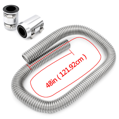 Cross-border auto parts stainless steel radiator hose flexible cooling water hose kit 24