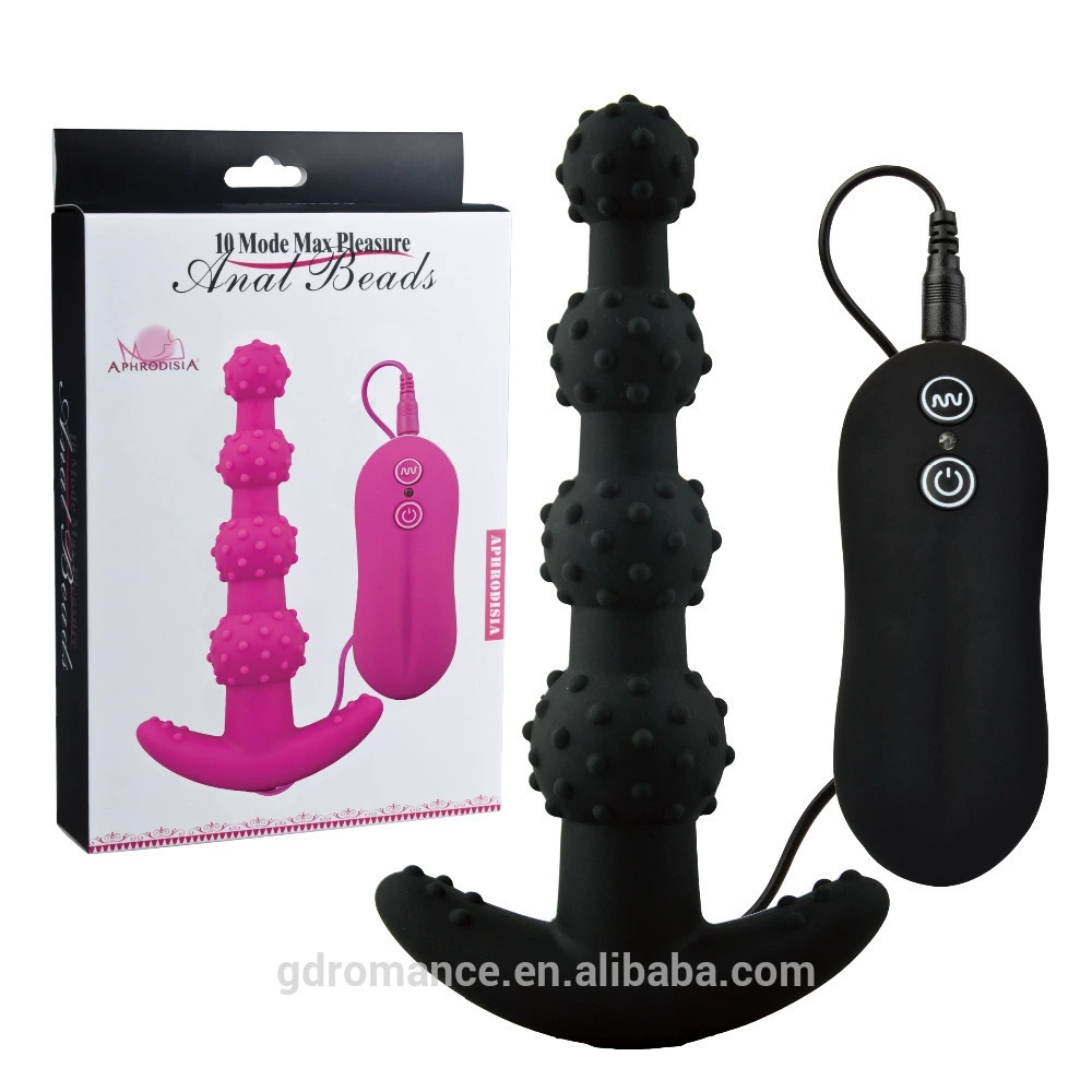 Cheap 10 Modes Female Vibration Anal Beads for Fun