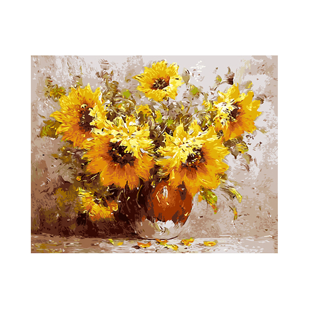 Noche ciudad DIY pintura al óleo digital fábrica al por mayor sin marco combinación apretado marco interior estilo más de 1 unidades entrega