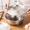 304 stainless steel basin dishes, household seasoning basin, cupware, kitchenware, eggs and basin washing soup pots