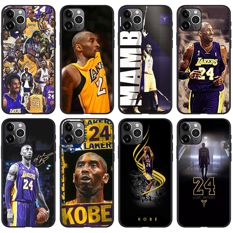iPhone16 Phone Case Soft Case NBA Lakers Black Mamba Kobe Phone Case Kobe Phone Case