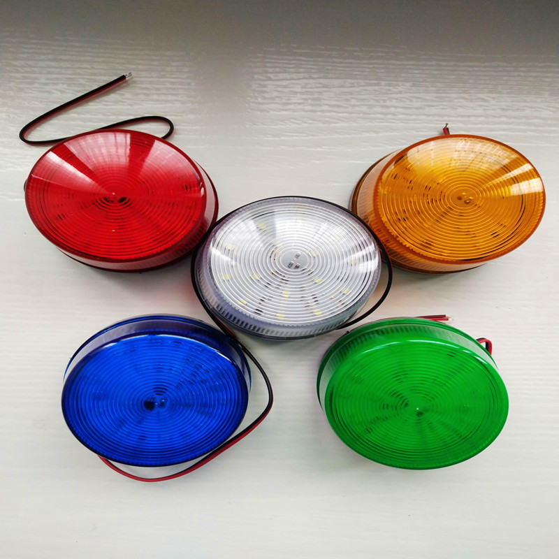 BC-79直流DC 24V小闪灯LED闪灯红色报警灯警报灯 爆闪警示灯