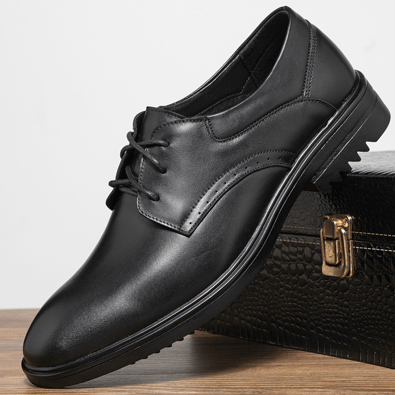 new pattern England Korean Edition Tip leather shoes man suit leather shoes formal wear Men's business affairs cowhide Men's Shoes Manufactor