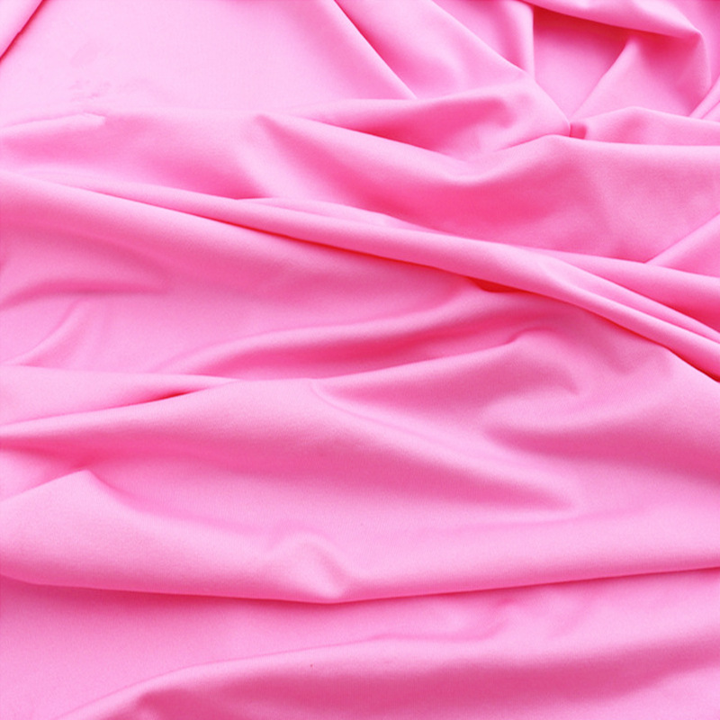 速干弹力汗布涤氨纶吸湿排汗透气速干荧光氨纶单面布汗布运动面料