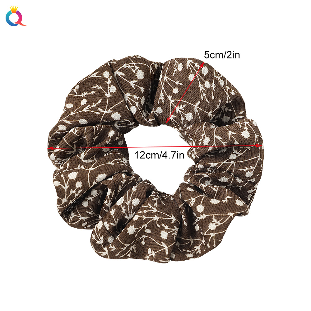 Fashion Ditsy Floral Cloth Printing Hair Tie 1 Piece display picture 4