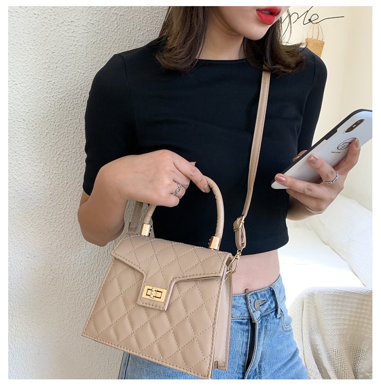 Casual texture bag women 2020 new Korean...