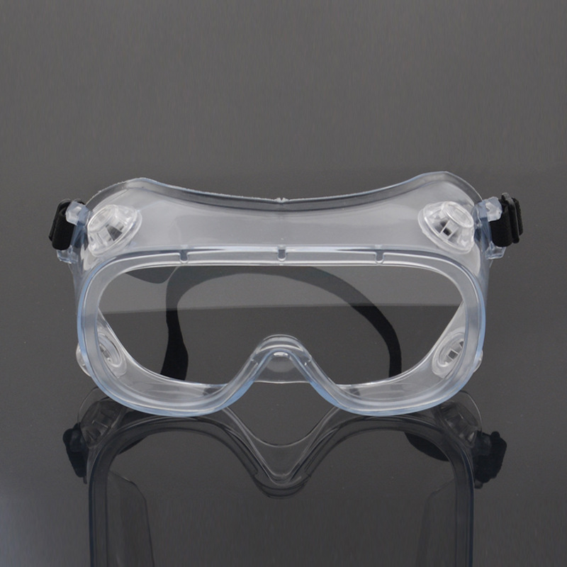 防疫护目镜防风防尘劳保防冲击隔离眼罩飞溅骑行男女透明防护眼镜|ru