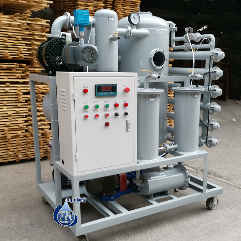 绝缘油脱水脱气高精度除杂提高耐压值现货ZJA双级真空滤油机