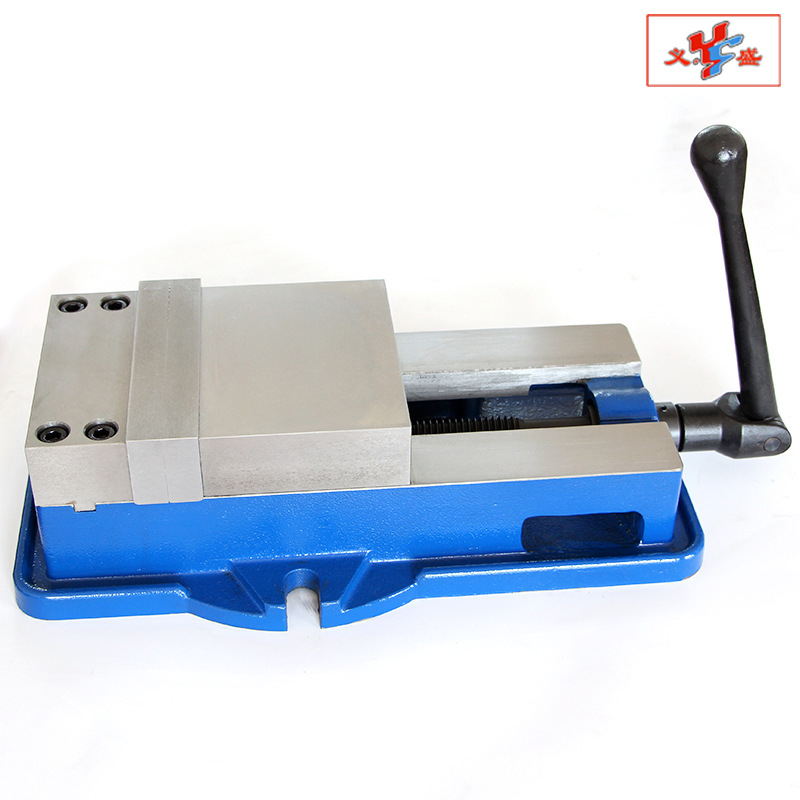 义盛牌磨床用平口钳 角固式CNC重型平口钳精密不带底盘平口钳现货