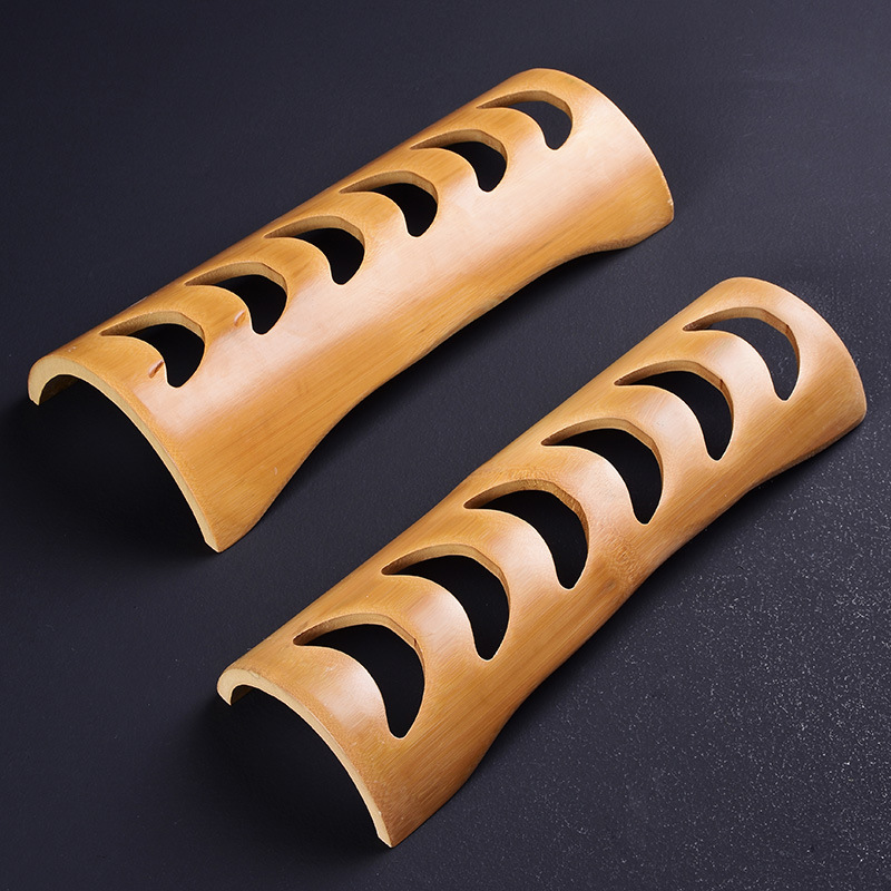 Taza de té titular accesorios de bambú juego de té de Kung Fu ceremonia del té juego de té cero juego de almacenamiento de madera maciza drenaje juego de té accesorios ganar artesanía
