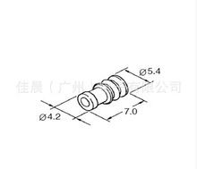 RS610-01100 韩国KUM连接器 接插件 密封圈