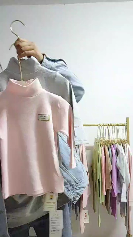 中高领打底衫120到150码|ms