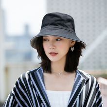 双面渔夫帽女网红韩版潮百搭日系遮阳防晒防紫外线太阳帽夏季帽子