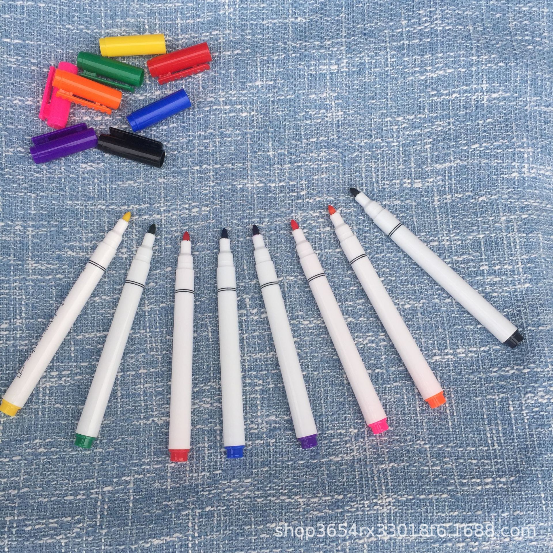 Textil pluma ropa camiseta pintura DIY paño pintura pluma acuarela pluma para colorear graffiti pluma