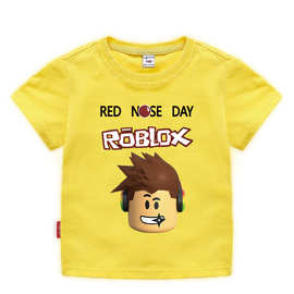 2026新款Roblox童装儿童夏装短袖T恤男童打底衫宝宝半袖T恤童上衣