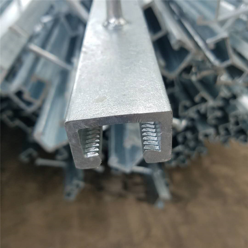 恒诺厂家生产 哈芬槽 38*23带齿哈芬槽 Q235B材质厂家按图定制