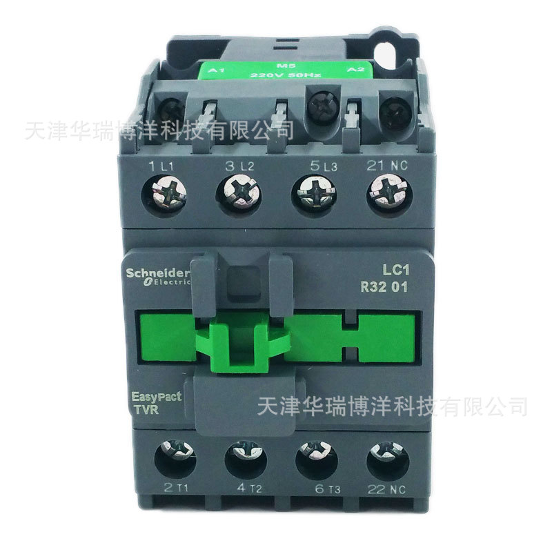 LC1R三极交流接触器LC1R3201M5N电流32A电压220V接触器1NC
