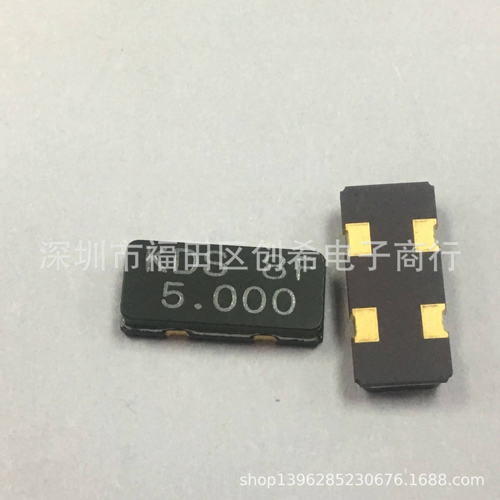 贴片无源晶振 5MHZ  5.5*11.8 晶体 CX1225GB 5M 谐振器5.000MHZ