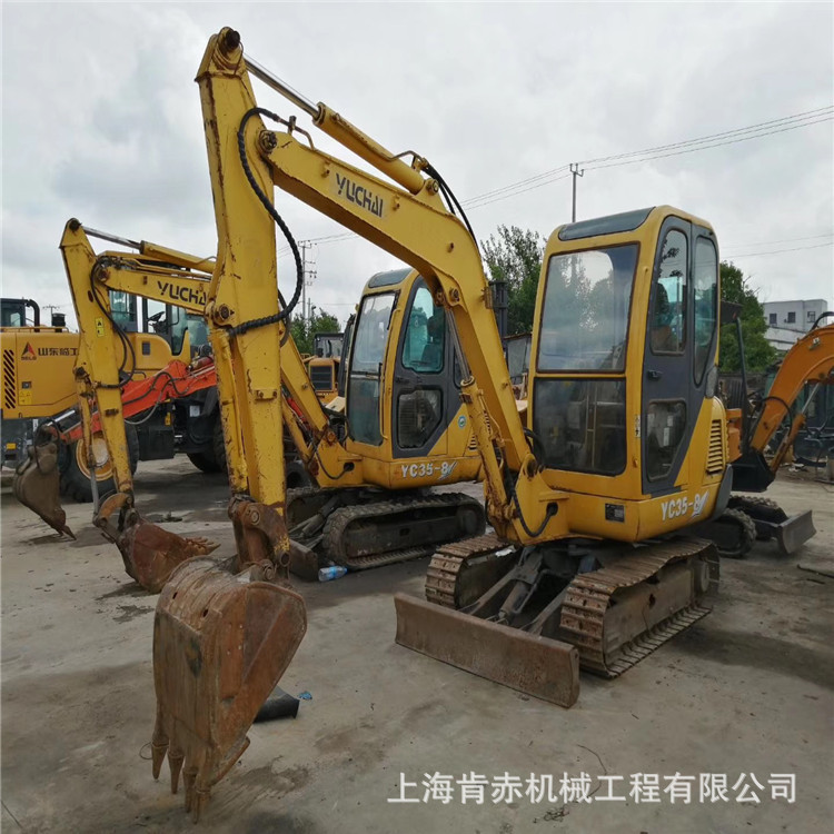 二手玉柴35挖掘机出售，配置康明斯2300发动机