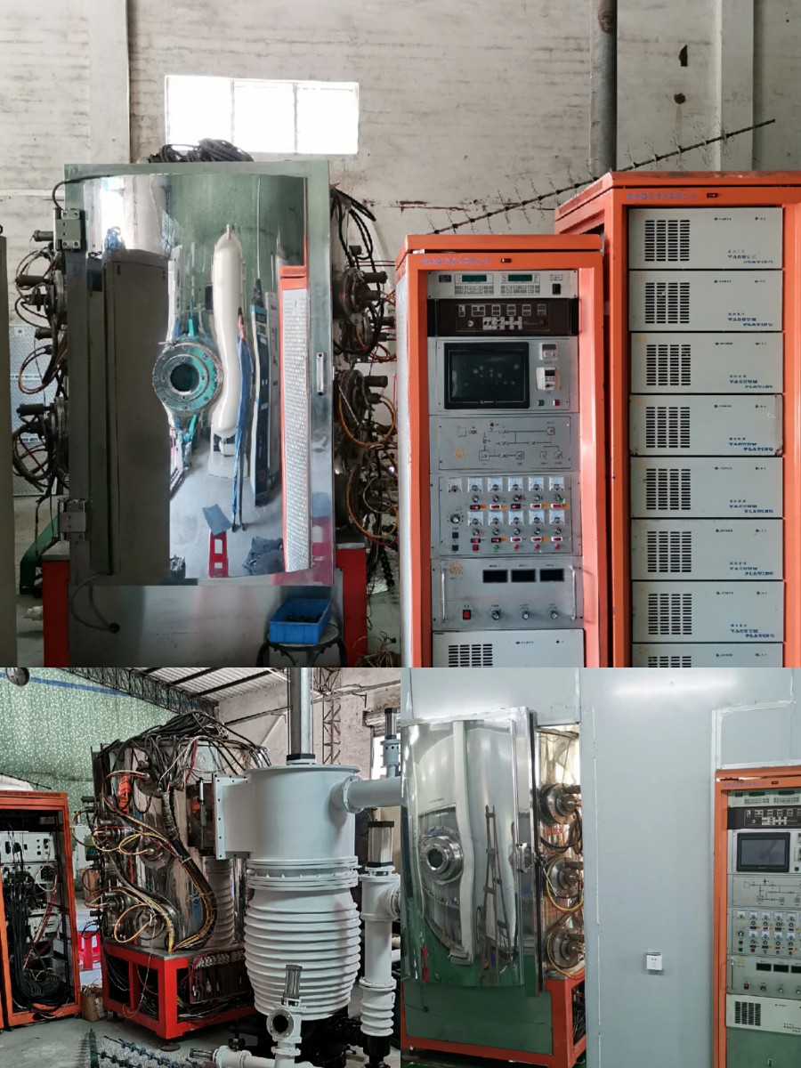 广东现货二手真空镀膜机UV喷涂线真空泵双门单门真空电镀设备出售