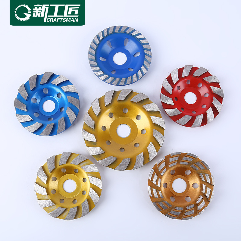 厂家直销 大结石金刚石碗磨片 大理石石材专用打磨片 金刚石盘磨