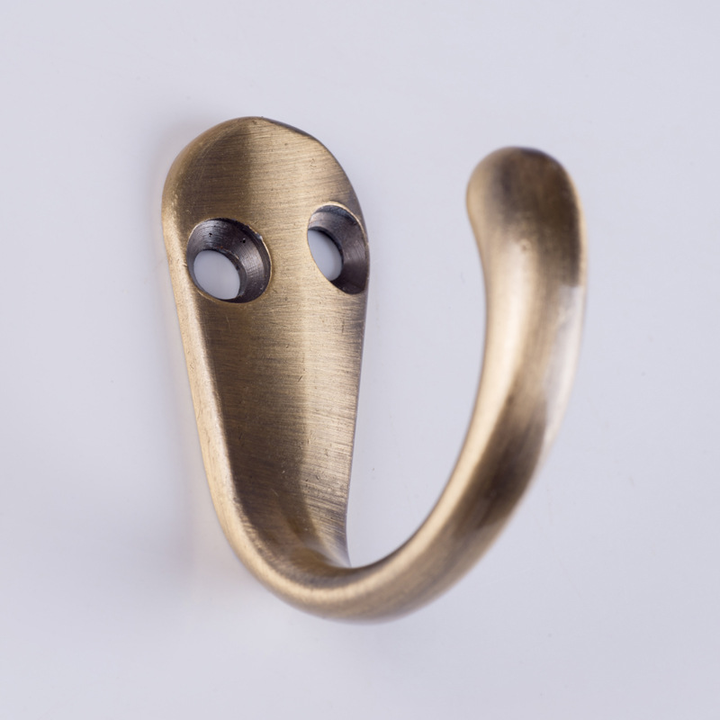 美式复古挂衣钩衣帽钩 欧式仿古青古铜衣柜挂钩 厨房浴室衣钩单钩