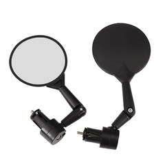 360-degree rotating convex wide-angle bicycle handlebar mirror, acrylic mountain bike rearview mirror