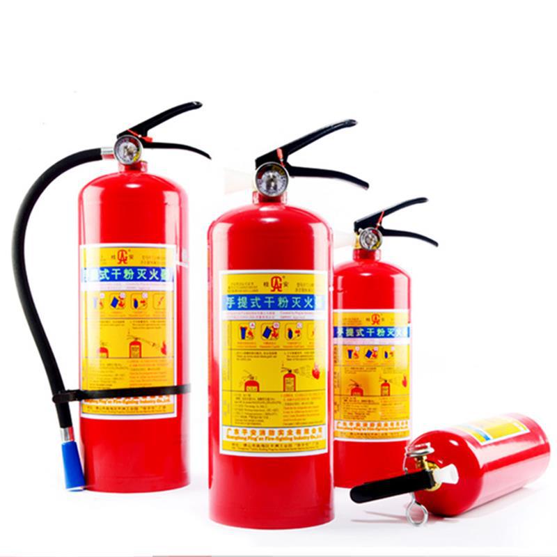 National standard factory Portable abc4 kg . Car household Meet an emergency Fire Extinguisher 1234KG Dry powder fire extinguisher