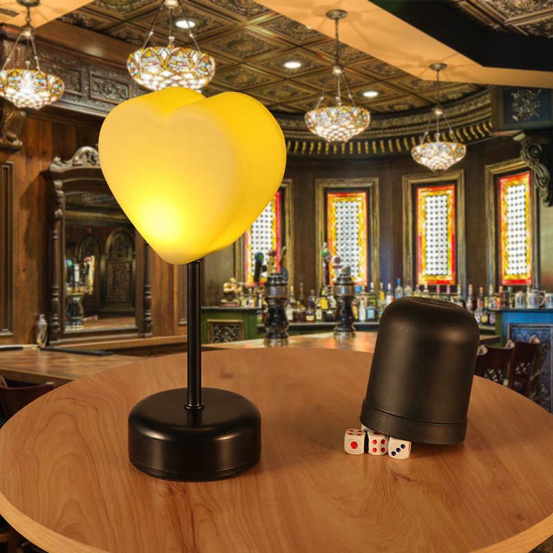 LED bar lámpara de mesa de carga amor barra de luz lámpara de mesa noche luz noche música comedor bar KTV lámpara de mesa
