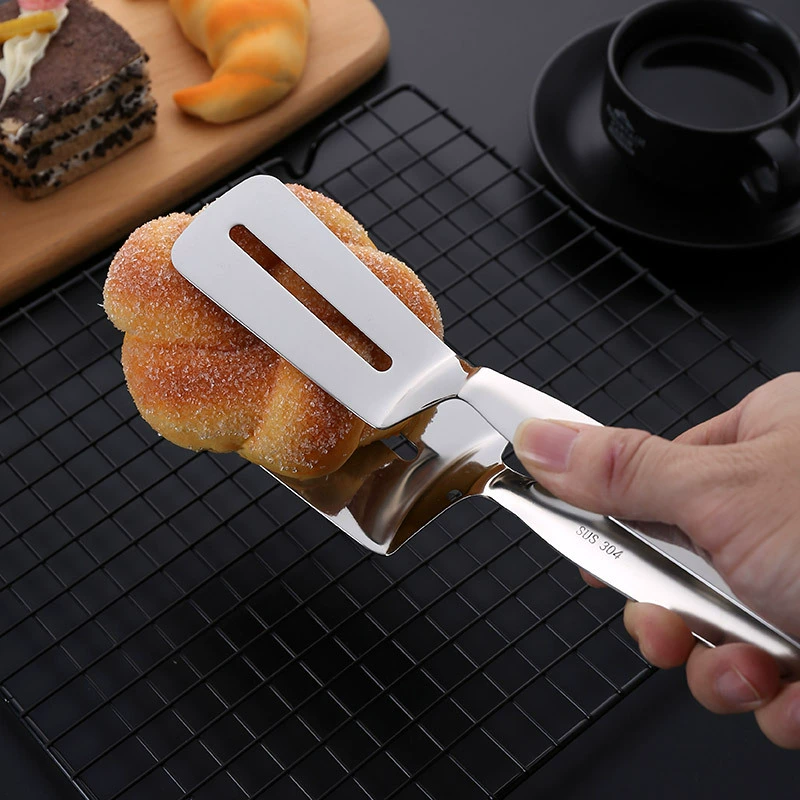 Стальной клип для spatula по корейскому стилю из нержавеющей стали 304, клип для стейка, клип для жареной рыбы, клип для еды, клип для хлеба, производитель продаж