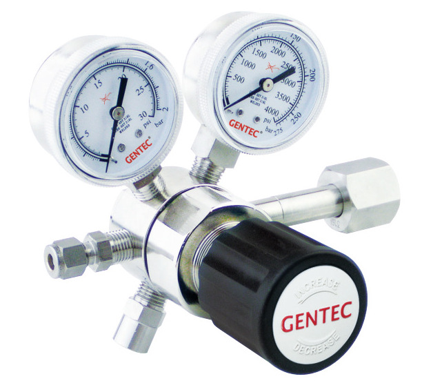 美国捷锐 GENTEC R21BGK-DIG-00-00 铜电镀小流量减压器