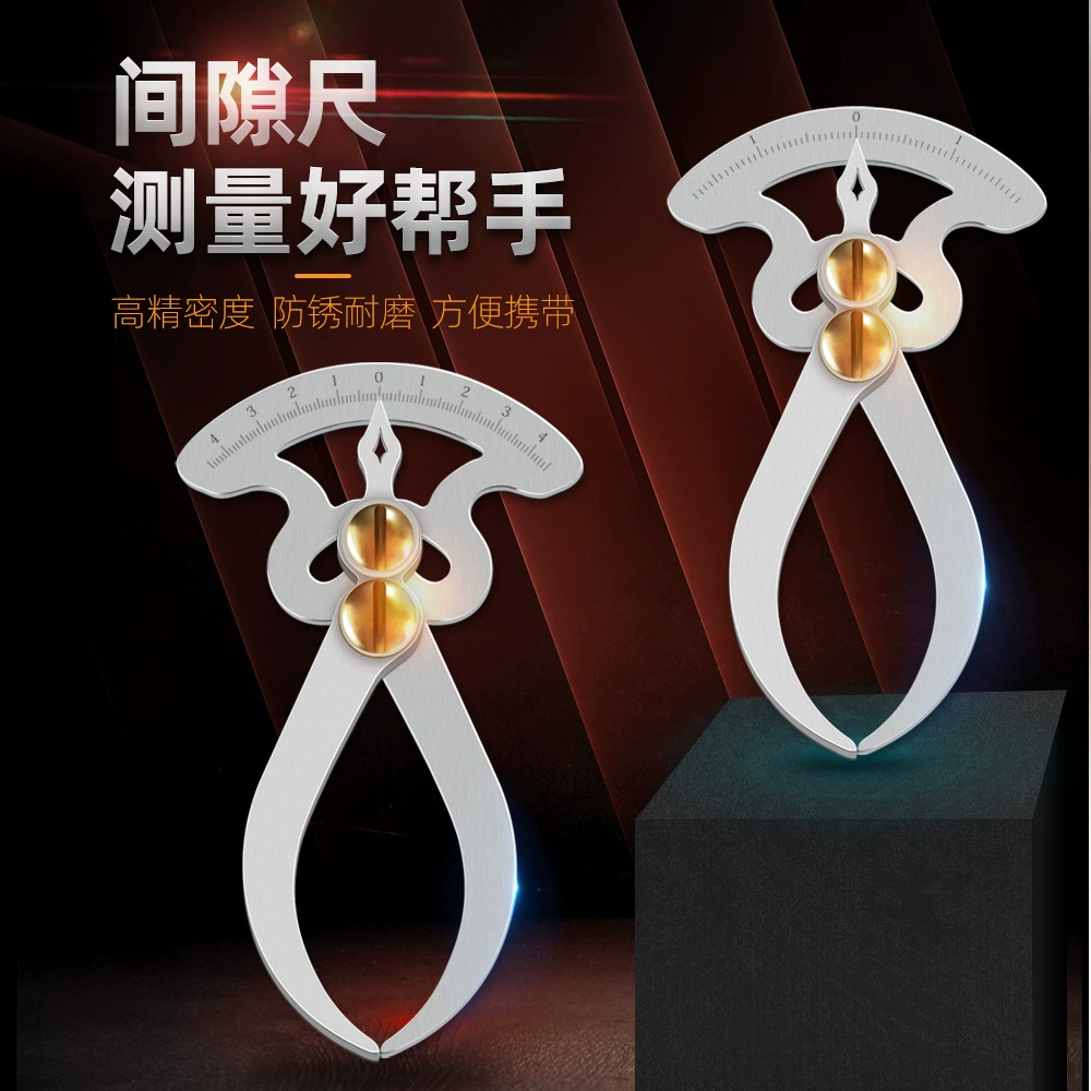 Датчик зазора 3-измерительный прибор для измерения толщины и толщины стенки Высокоточный толщиномер из нержавеющей стали Деревянный шиповник Датчик преобразования внутреннего и внешнего диаметра