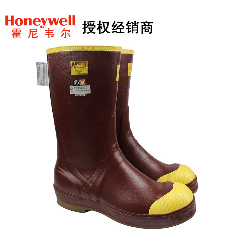 Honeywell/霍尼韦尔R6130防护靴 600V高筒红色防护派克靴