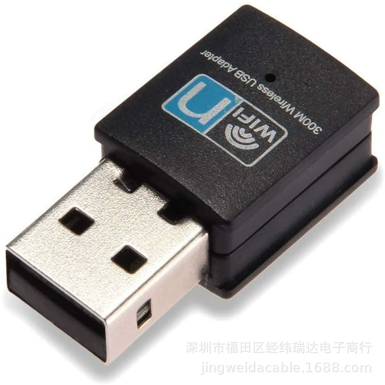 300 Мбит/с мини USB беспроводная сетевая карта, портативная, без драйверов, для настольных и портативных ПК