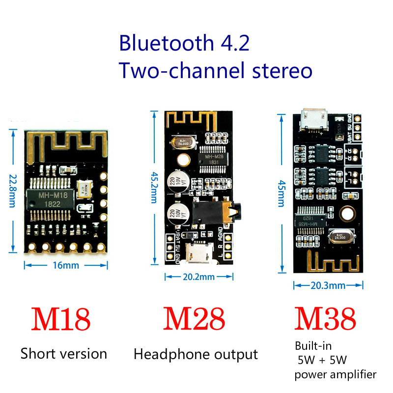 MH-MX8 无线 蓝牙 音频 模块 4.2立体声 无损 高保真HIFI DIY改装