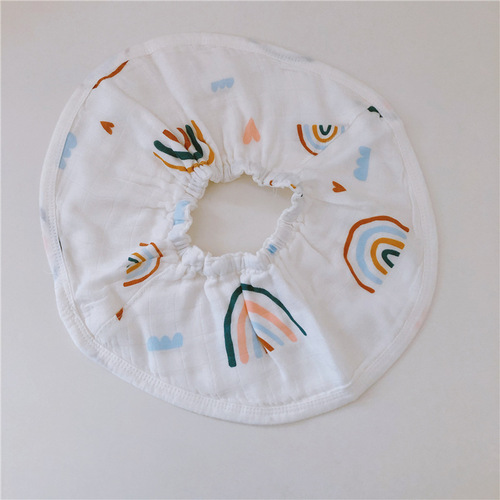 Gauze blanket, newborn bamboo cotton swaddle, gauze wrap, gauze throw blanket, rainbow series