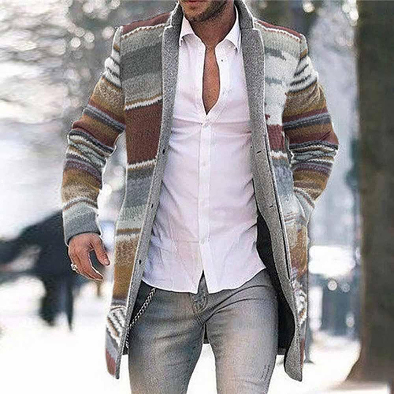 Men's Mid-Length Coat