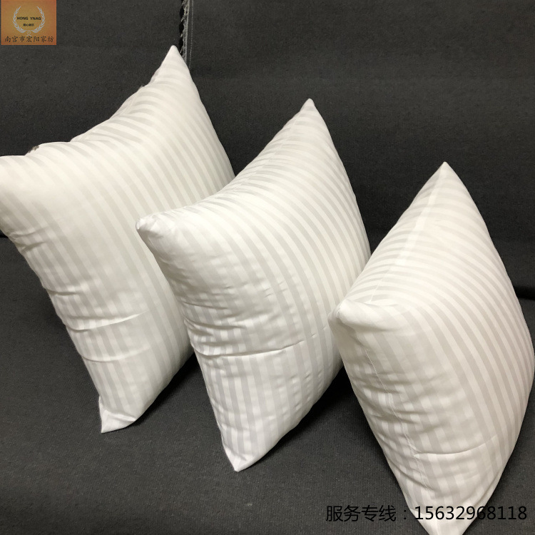 Factory wholesale striped cloth 45 50 55 pillow core pillow cushion core vacuum compression square pillow cushion core Factory wholesale striped cloth 45 50 55 pillow core pillow cushion core vacuum compression square pillow cushion core