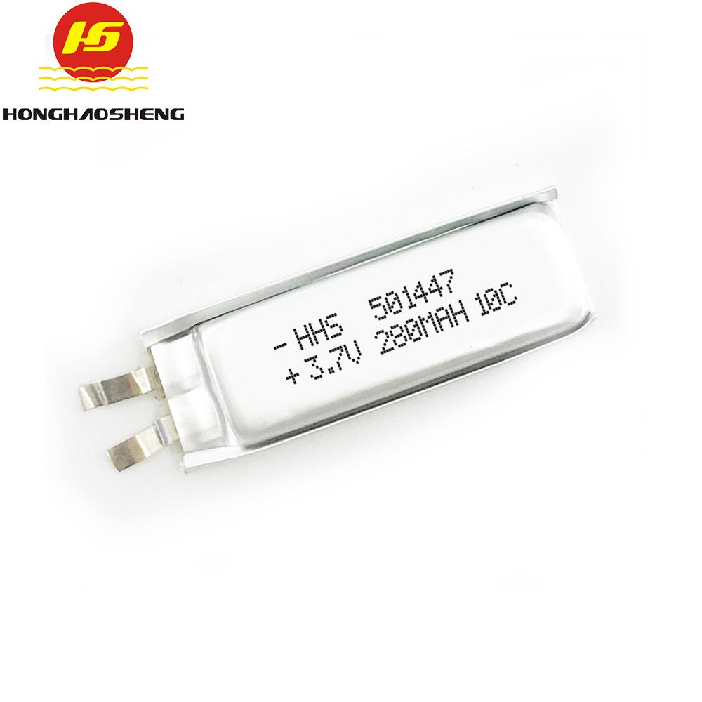 现货501447-280mAh10C电子Y电子笔聚合物锂电池3A放电锂电池组