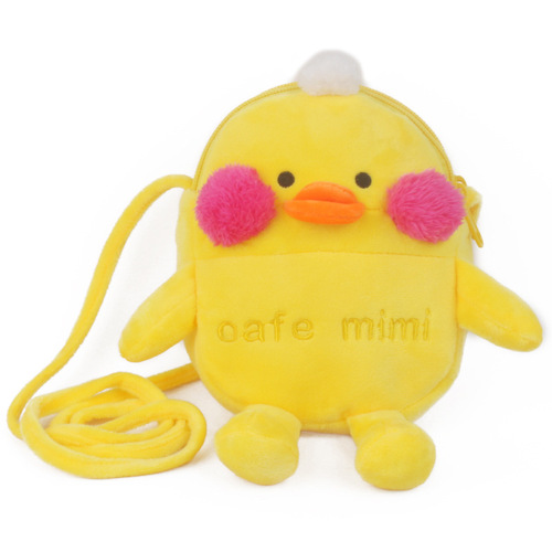 New cute baby children's plush crossbody bag shoulder rope mobile phone bag bag travel casual card bag