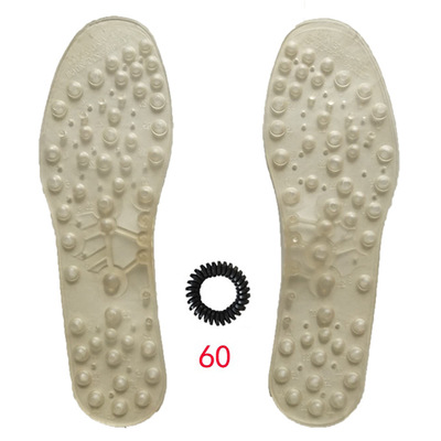 Foot Pebble massage Men's Ladies silica gel massage motion Take a walk Insole wholesale Insole
