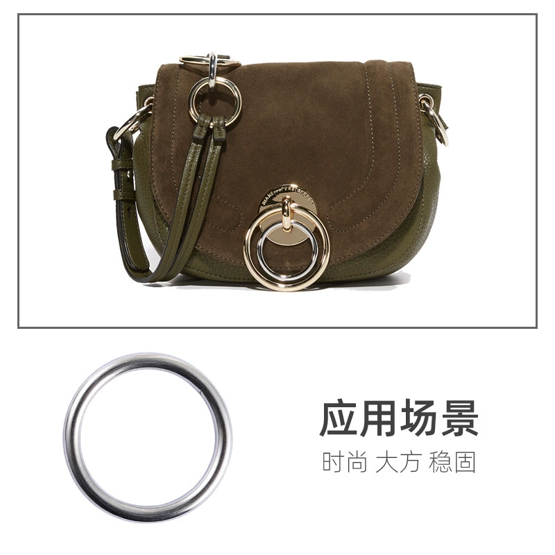 304 stainless steel ring seamless O-ring pet ring hammock yoga connection ring solid steel ring hand pull ring